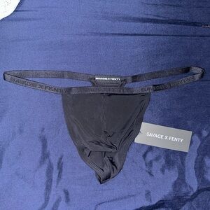 Savage X Fenty Men’s Black Thong